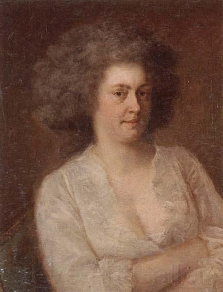 unknow artist Portrait of a lady,half-length,seated,wearing a white dress Spain oil painting art